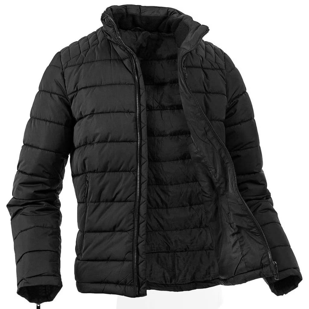 Bobojaco Puffer Feminino e Masculino Preto – Casaco de Inverno Acolchoado – Tamanho P ao GG